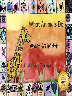 cover image of What Animals Do